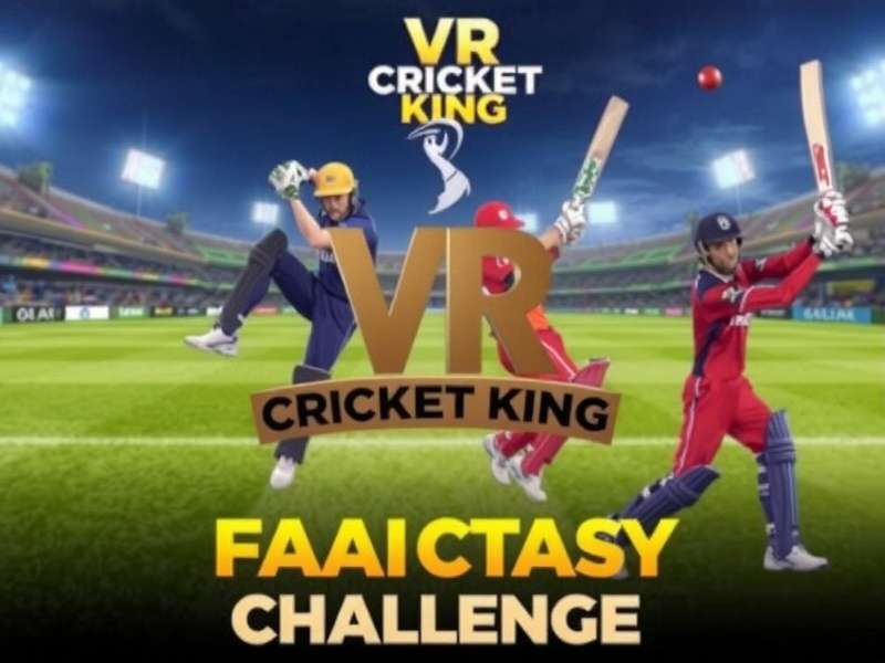 VR Cricket King - IPL Fantasy Challenge VR Cricket King IPL Fantasy Challenge event poster